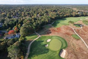 Eastward Ho 12th Green Aerial